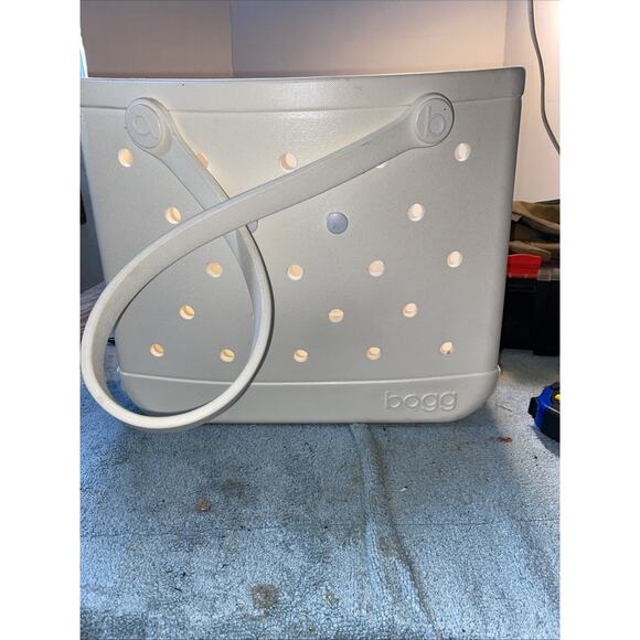 ORIGINAL BOGG BAG White Gently Used One Time 15 x 12 - Picture 1 of 4